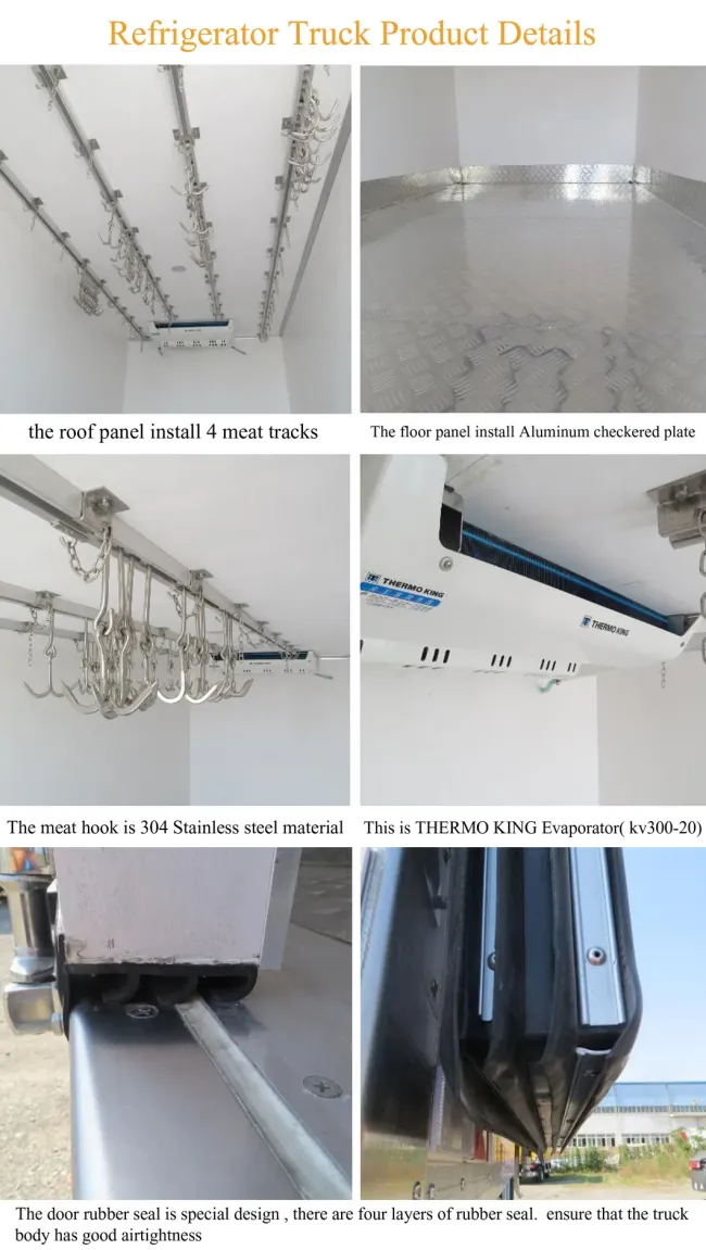Dongfeng 20 Tons Seafood Refrigerator Van Live Fish Transport Cart Truck