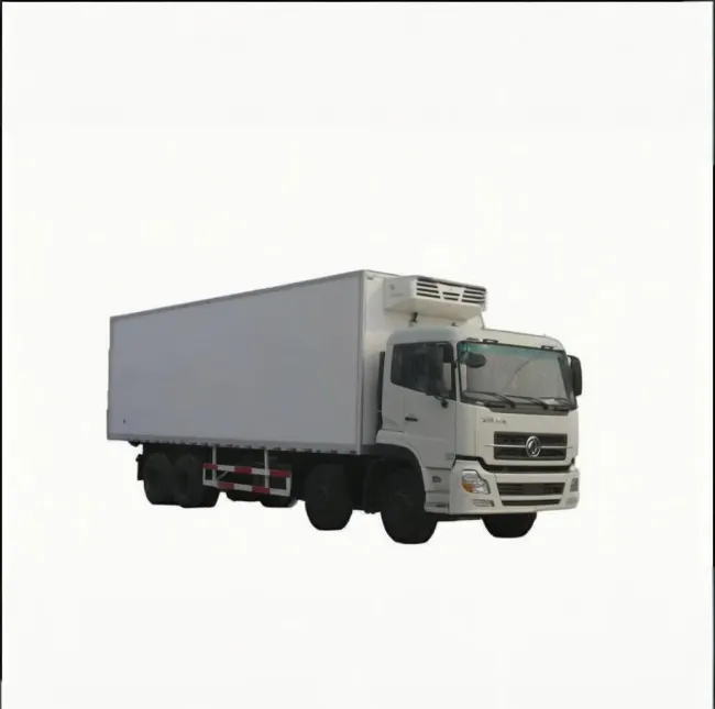 Dongfeng 25tons 8*4 Live Fish Transport Vehicles Seafood Transport Cart Refrigerated Truck