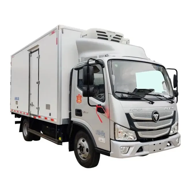 Dongfeng 6X4 Tractor with 40ton-50ton Transport Freezer Trailer Refrigerator Container Semi Trailer