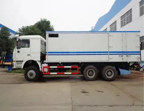 Shacman 6X4 15ton 20ton Heavy Duty Cargo Truck with Rear Lifting Platform