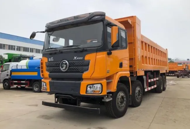 Factory Price Shacman Tipper Truck X3000 12-Wheel Hyva Oil Cylinder Dumper Body 40t 50t Dump Truck