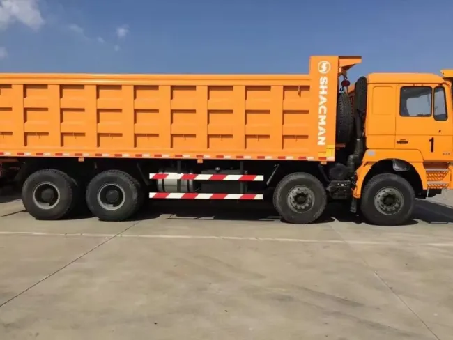 Factory Price Shacman Tipper Truck X3000 12-Wheel Hyva Oil Cylinder Dumper Body 40t 50t Dump Truck