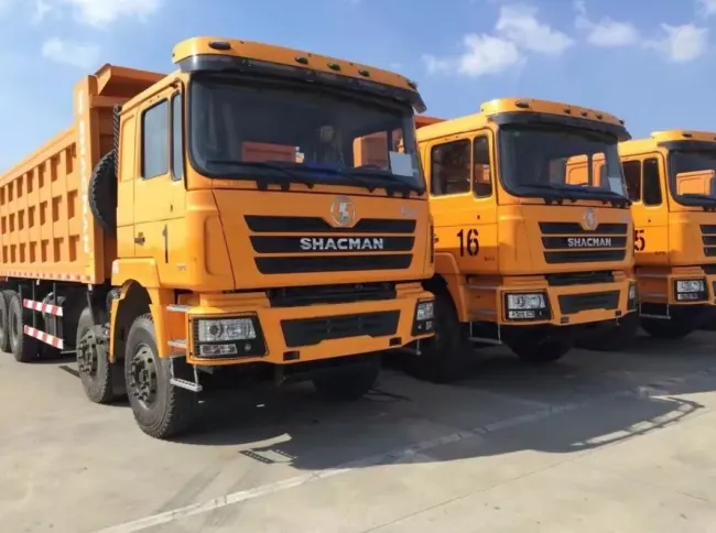 Factory Price Shacman Tipper Truck X3000 12-Wheel Hyva Oil Cylinder Dumper Body 40t 50t Dump Truck