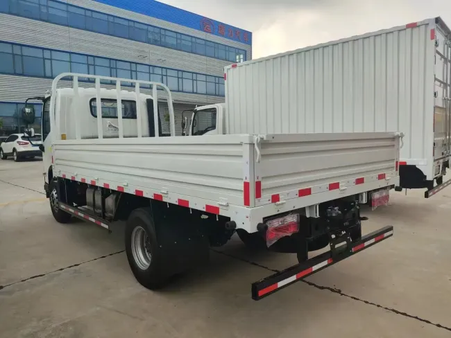 3t Light Flat Bed Cargo Truck Diesel Box Truck Cargo Truck for Sale Africa