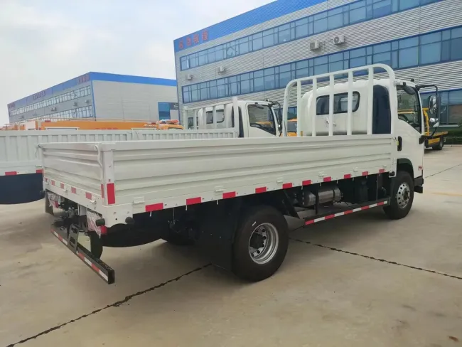3t Light Flat Bed Cargo Truck Diesel Box Truck Cargo Truck for Sale Africa