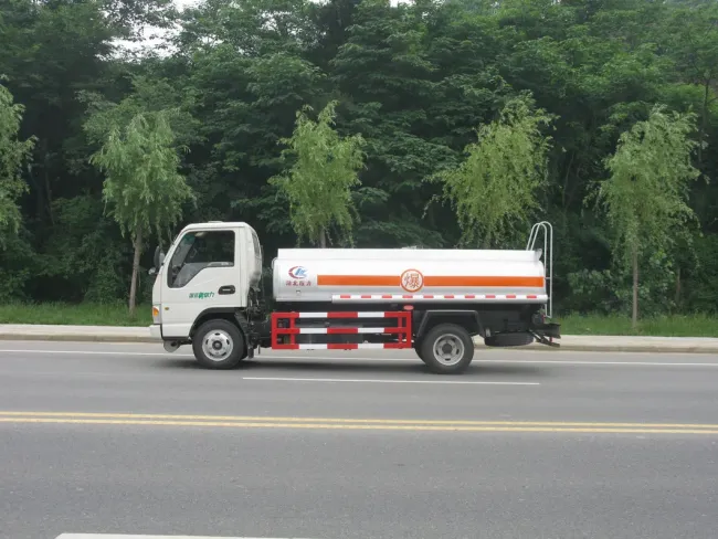 JAC 5m3 Fuel Delivery Tank Truck Pump Dispenser Diesel Gasoline Chemical Liquid Fuel Tank