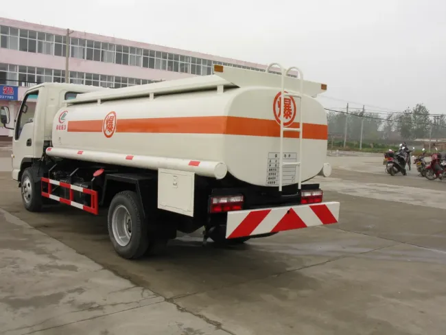 JAC 5m3 Fuel Delivery Tank Truck Pump Dispenser Diesel Gasoline Chemical Liquid Fuel Tank