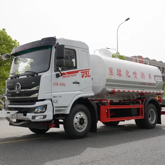 JAC HOWO Dongfeng 3000L 5000liters 3ton 5ton Water Bowser Truck Water Tanker Drinking Water Delivery Transportation Sprinkler Tank Truck for Road Dust Cleaning
