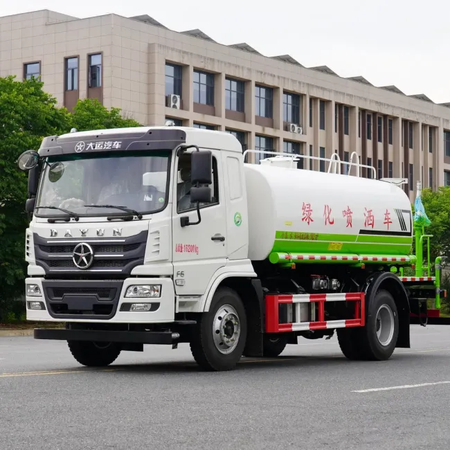 JAC HOWO Dongfeng 3000L 5000liters 3ton 5ton Water Bowser Truck Water Tanker Drinking Water Delivery Transportation Sprinkler Tank Truck for Road Dust Cleaning