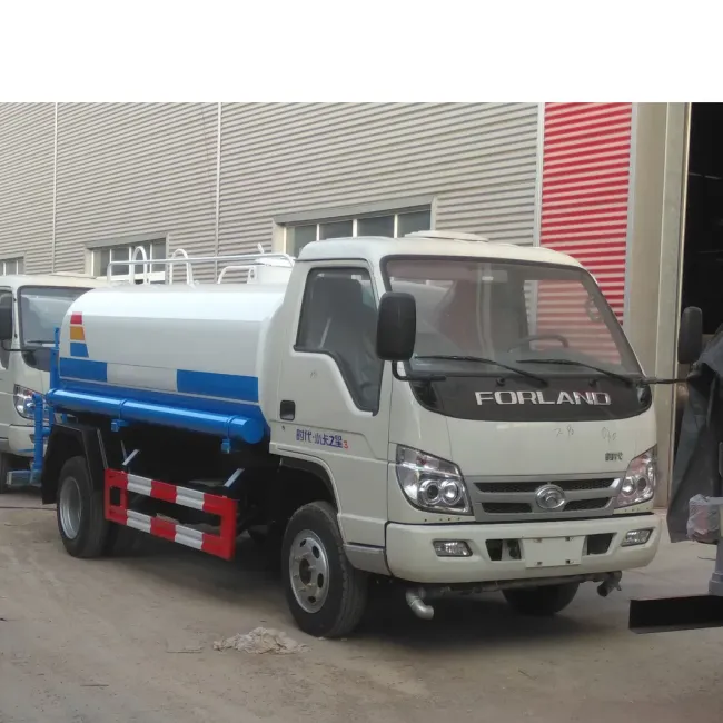 Forland 4X2 2ton/3ton/4ton Water Transportation Vehicle Water Bowser Sprinkler Truck Spraying Drinking Water Truck Watering Cart Tank Truck Garden Truck