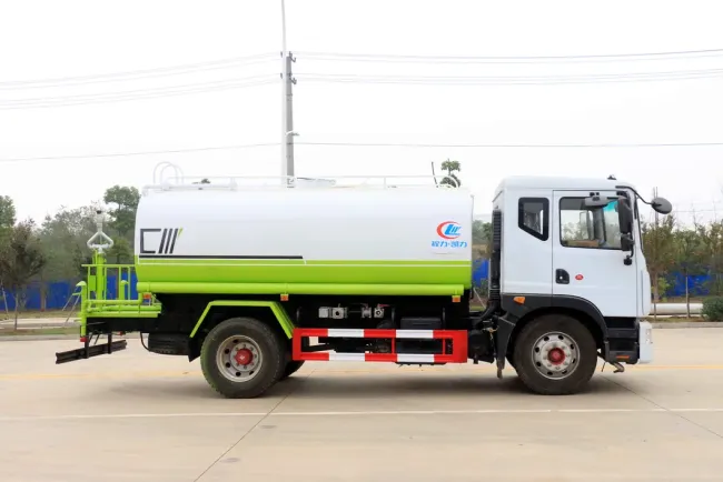 10ton Water Bowser Tank Truck 10000 Liters Water Tanker Sprinkler Truck 10 Cbm Pure Eatable Clean Water Transport Tank Truck
