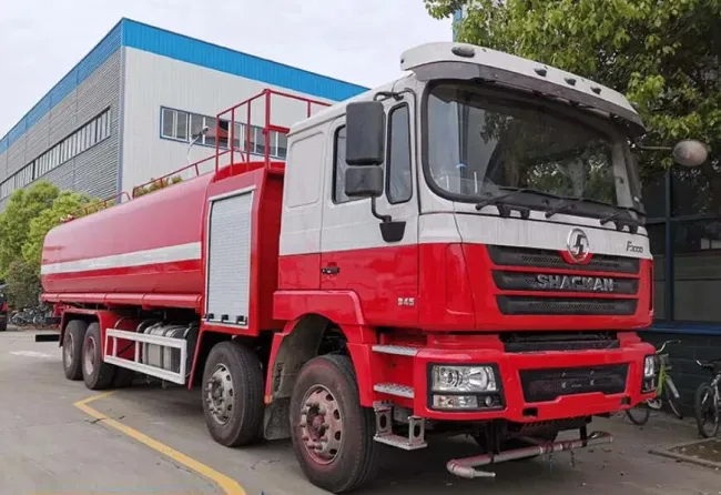 Shacman 25000 Liter Fire Fighting Water Tank Truck