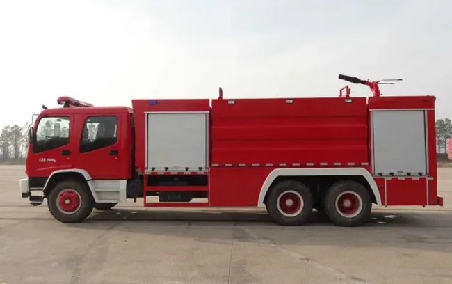 1suzu Cxr 12 Wheelers 16000 Liters Water Foam Fire Truck Fire and Rescue Trucks