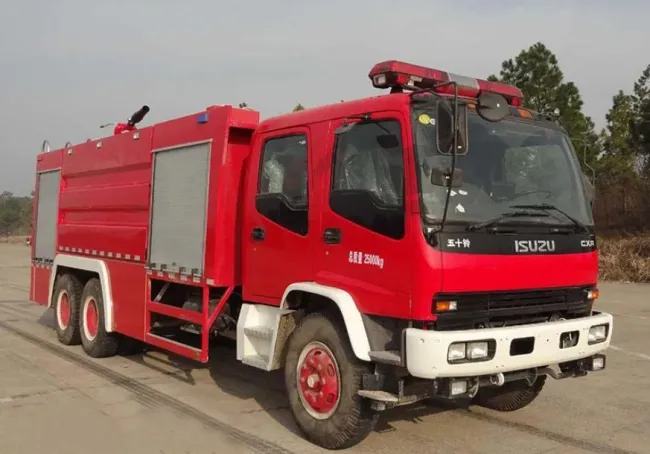 1suzu Cxr 12 Wheelers 16000 Liters Water Foam Fire Truck Fire and Rescue Trucks