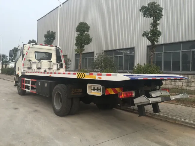 FAW 8ton 9ton 10ton Breakdown Recovery Flatbed Rescue Wrecker Towing Truck