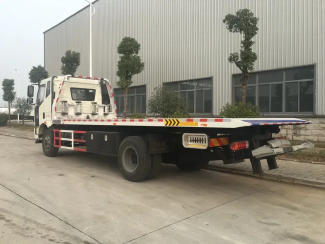 FAW 8ton 9ton 10ton Breakdown Recovery Flatbed Rescue Wrecker Towing Truck