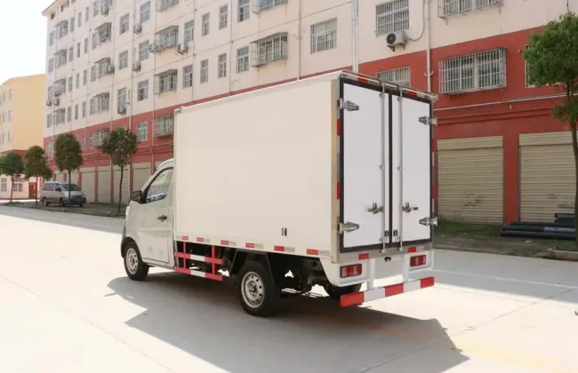 China Fruit and Vegetable Transport Mini Refrigerator Truck for Sale