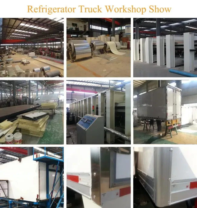 China Fruit and Vegetable Transport Mini Refrigerator Truck for Sale