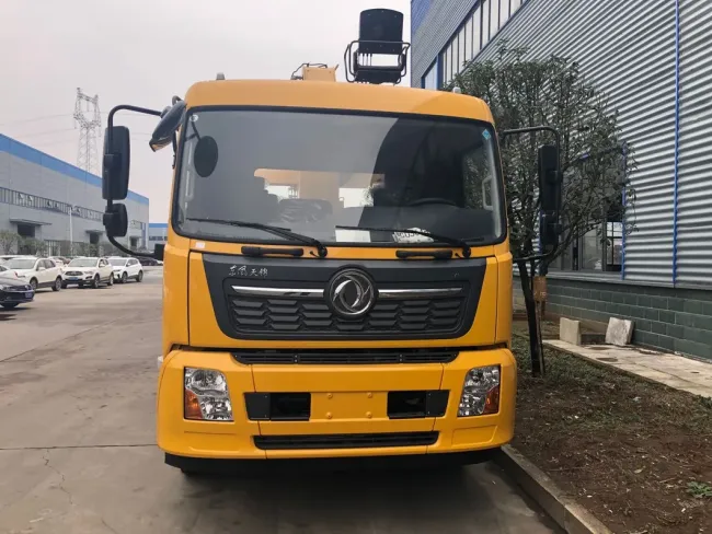 4*2 Dongfeng 8 Ton Truck Crane Knuckle Crane Truck
