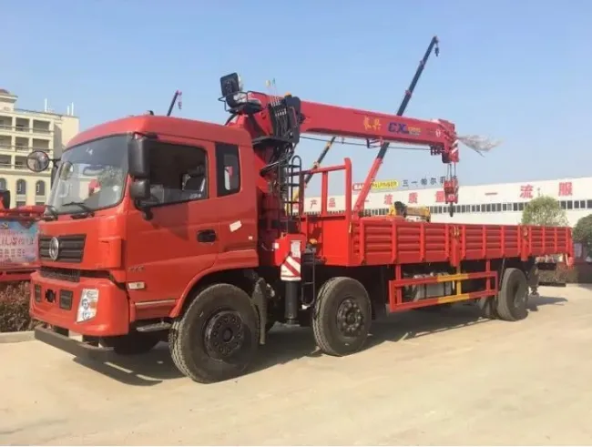 Factory Price China Dongfeng/HOWO/Foton/Lsuzu/FAW 6.3ton Truck with Crane