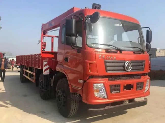 Factory Price China Dongfeng/HOWO/Foton/Lsuzu/FAW 6.3ton Truck with Crane