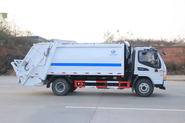 JAC 6cbm Compactor Garbage 5tons Waste Collection Rubbish Compressed Compactor Garbage Tanker Truck