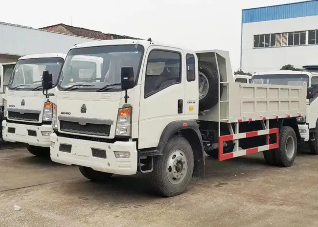 Sinotruck HOWO Light Duty 4X2 Tipper / Dumper / Dump Truck 130HP Non Mini FAW Beiben Foton Pick up Cargo Truck