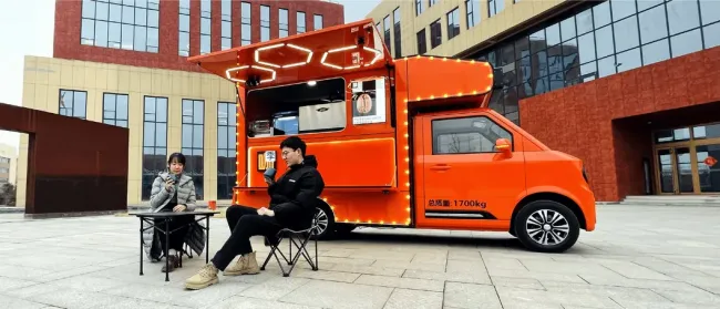 Electric Pet Storage Truck Electric Van Truck