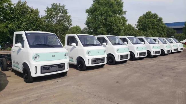 Electric Pet Storage Truck Electric Van Truck