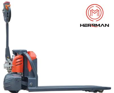China 1.5T 3300lbs Lithium battery Powered Electric Pallet Truck for sale