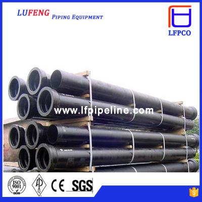 China 300 mm china ductile cast iron pipe class k9 for sale