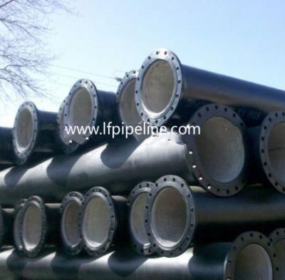 China ISO2531/EN545/EN598 Ductile iron pipe K9-Class, K10-Class, Class40 for sale