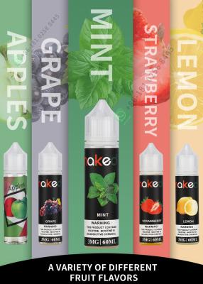 China Mint Flavor Vaping Juice Liquid 99.9% Purity For E Cigarette for sale