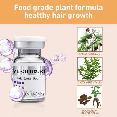 China Herbal Natural Hair Regrowth Serum Treatment 10ml Custom Private Label for sale