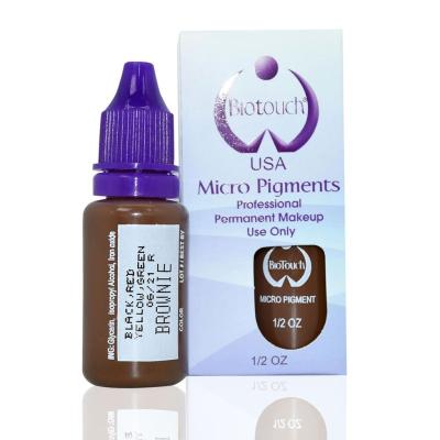 China Biotouch 15ml Pure Pigments Microblading Permanent Makeup Tattoo Ink Pigment for sale