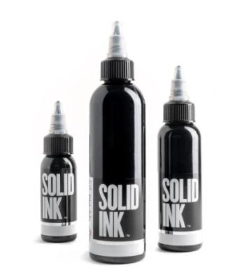 China Matte Black Solid Ink Tattoo Ink Faster Coloring 30ML 60ML For Permanent makeup for sale