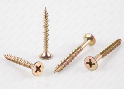 China Self Drilling Bugle Head Drywall Screws White Yellow High / Low Thread Dense Board for sale