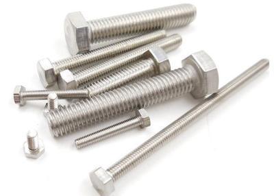 China M6 M8 M10 Hex Head Bolts Full Thread DIN933 Galvanized Grade 8 Polished for sale