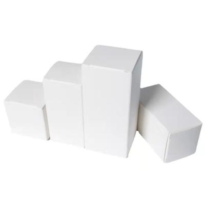 China Cajas de encargo de papel de la pestaña de la camiseta química para la caja de regalo de empaquetado del almuerzo de la comida del papel de la joyería de Kraft del plegamiento en venta