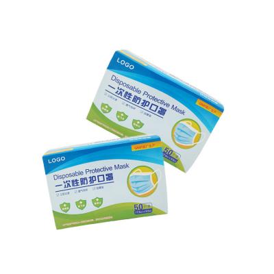 Chine Emballage jetable de visage de médecine d'emballage de coton protecteur de boîte à vendre