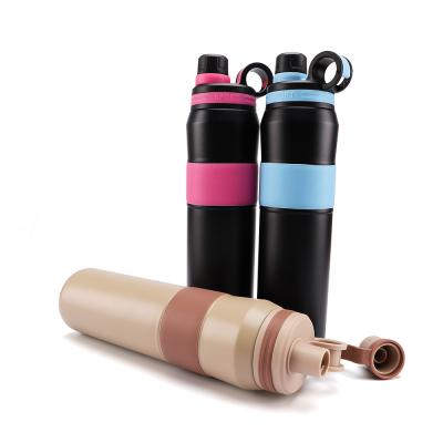 China YongKang Leaking Proof Double Wall Stainless Steel Water bottle Vacuum Insulated Kids Water Bottle  850ML for sale