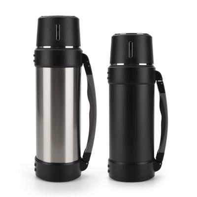 China 1.5/1.8 Liter Vacuum Travel Pot Double-Walled Stainless Steel Travel Pot Insulated Chilly Bottle for sale