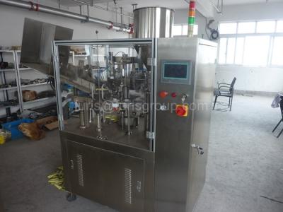 China Full Automatic Tube Filling And Sealing Machine / Cosmetic Tube Sealer for sale