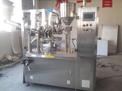 China FRS-40 Siemens Touch Screen Control Tube Filling Sealing Machine For Alu Tube Or Plastic Tube for sale