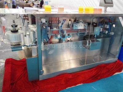 China 2 Filling Nozzles Ampoule Tube Forming Filling Sealing Machine Filling Volume 1-50ml for sale