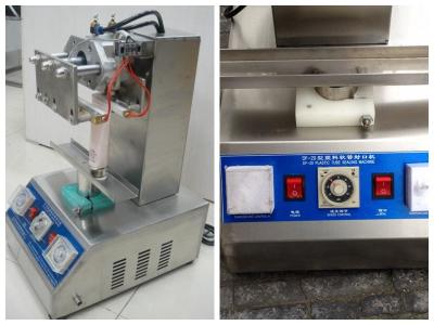 China Semi Auto Tube Filling Sealing Machine With Touch Screen , Cosmetic Tube Sealer for sale