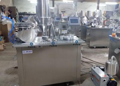 China Improved Type Semi-auto Capsule Filling Machine WIth Touch Screen Operation High Precision For Powder Or Pallet for sale