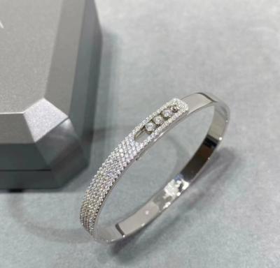 China Diamond Luxury Brand Jewelry  18K Gold Diamond Bracelet: Luxurious & Chic Elegant & Stylish for sale