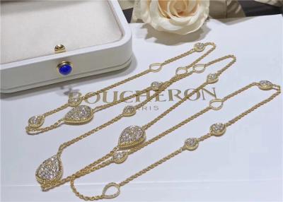 Chine Collier d'or de  Serpenti 18K avec la personnalisation pendante de diamant disponible à vendre