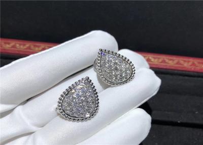 China  Serpent Boheme L Motif Ear Clips Set Full Diamond Paved for sale